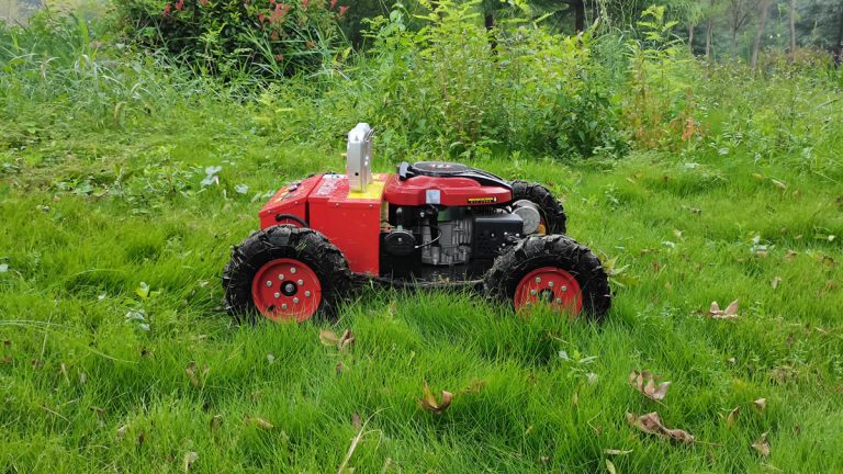 chinese best remote control slope mower with tracks