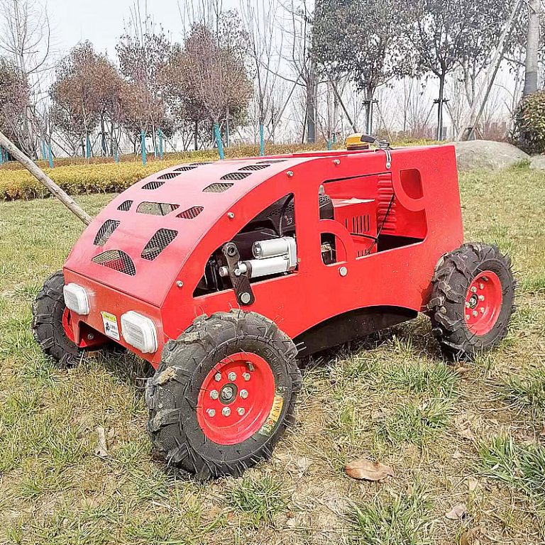 affordable low price wireless radio control brush mower for sale