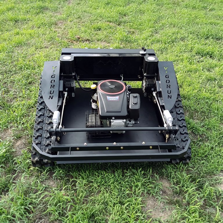 800mm cut remotely controlled robot mower for slopes best price for sale China manufacturer factory