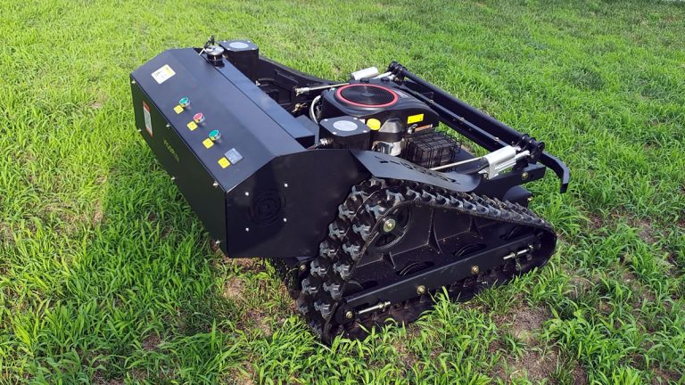 cutting width 800mm wireless radio control mowing robot best price for sale China manufacturer factory