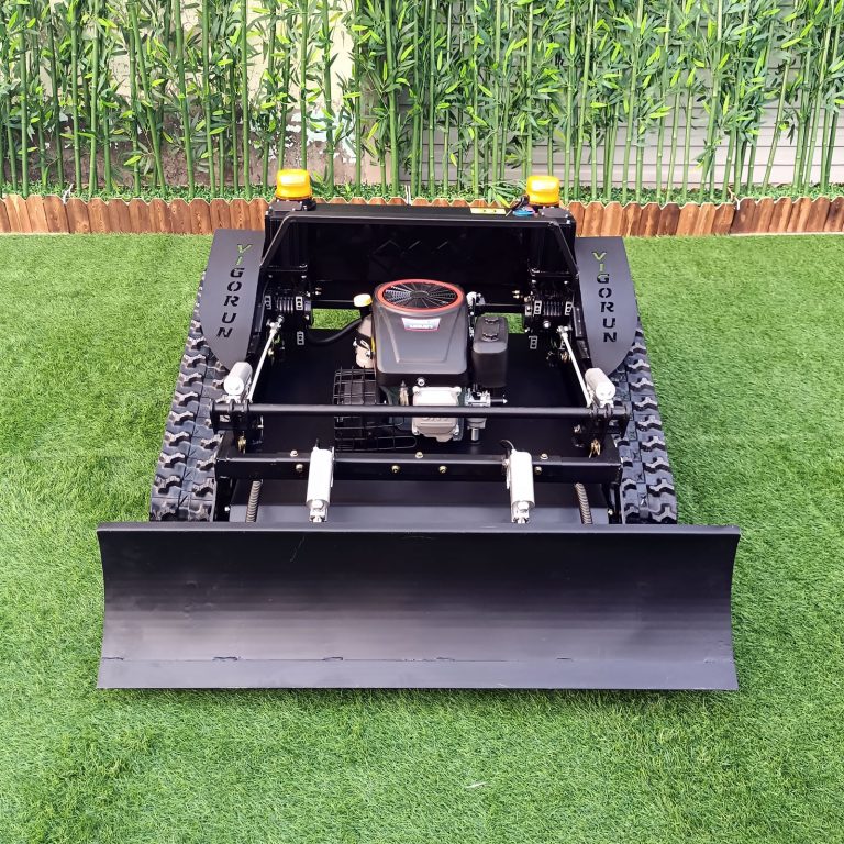 600mm cutting width remote operated tracked robot mower best price for sale China manufacturer factory