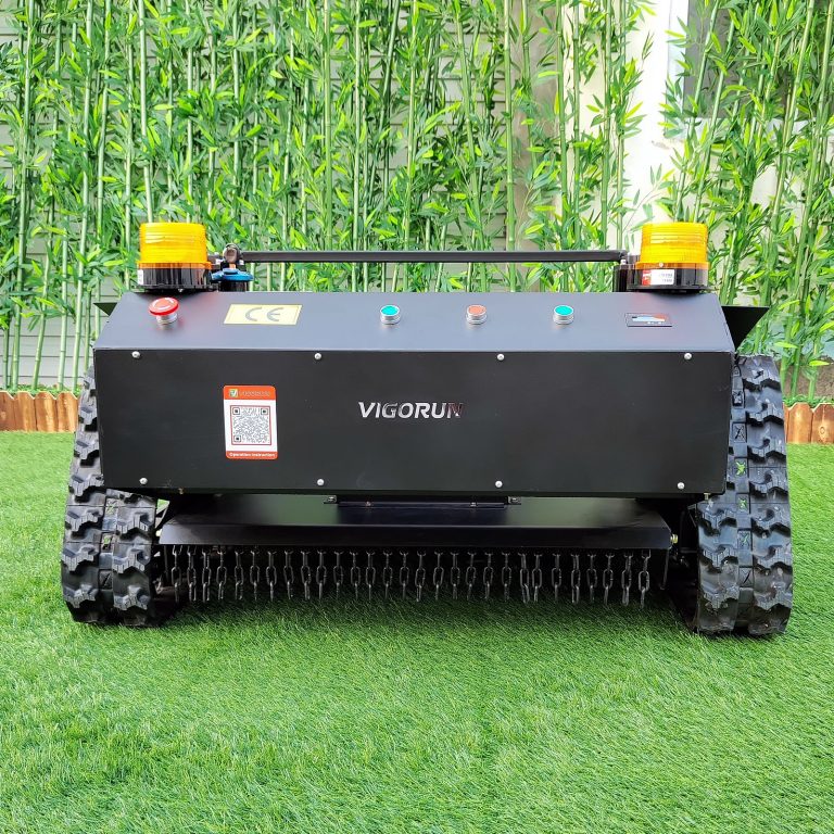 cutting width 800mm adjustable cutting height 10-150mm remote control distance 200m remote operated robot remote control lawn mower