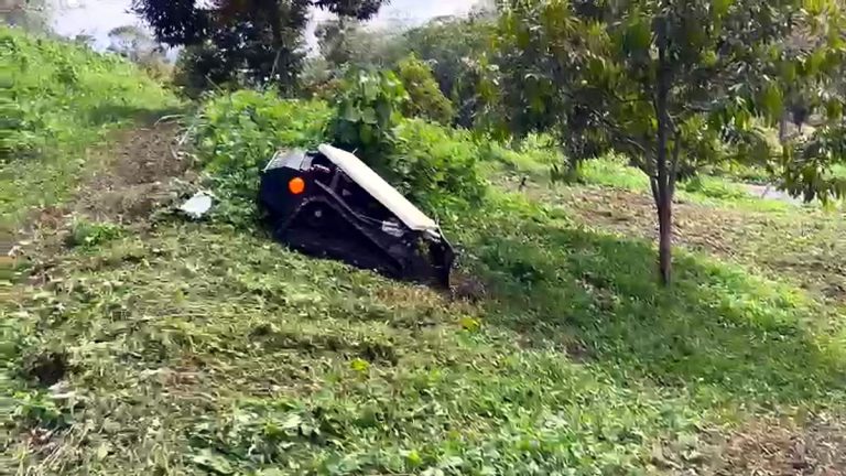 Remote Controlled Lawn Mower for Steep Slopes Receives Positive Feedback from Southeast Asian Customers