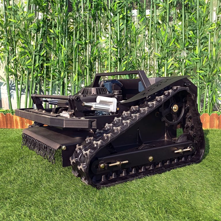 600mm cutting width wireless radio control robotic lawn mower for hills best price for sale China manufacturer factory