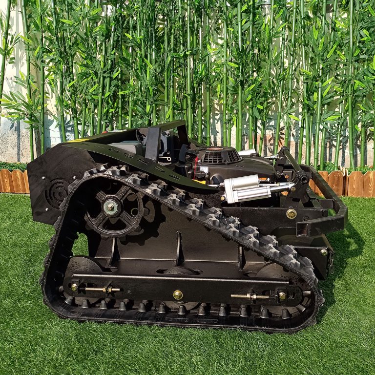600mm cutting width small size light weight brushless walking motor remote control lawnmower