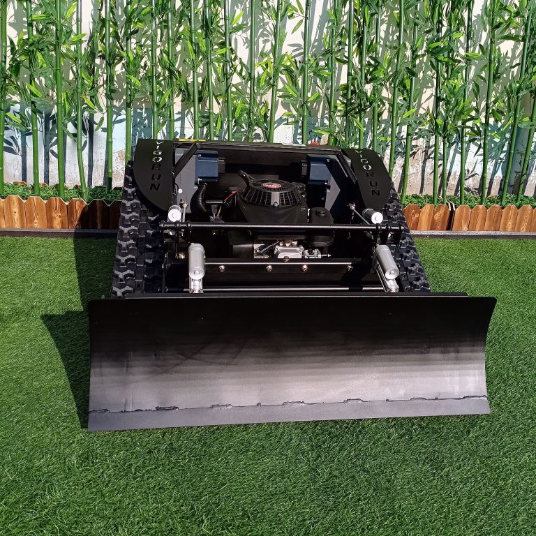 600mm cutting width remotely controlled crawler lawn mower best price for sale China manufacturer factory