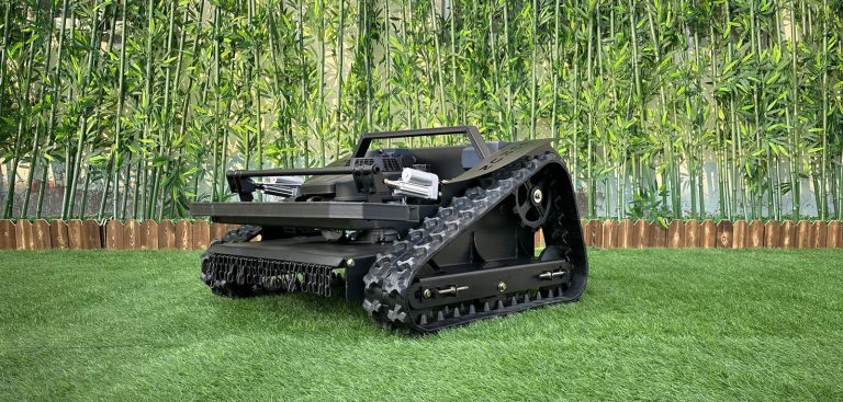 600mm cutting width remote control electric slope mower best price for sale China manufacturer factory