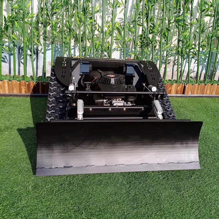 600mm cutting width electric battery 200 meters long distance control remotely controlled slope grass cutter