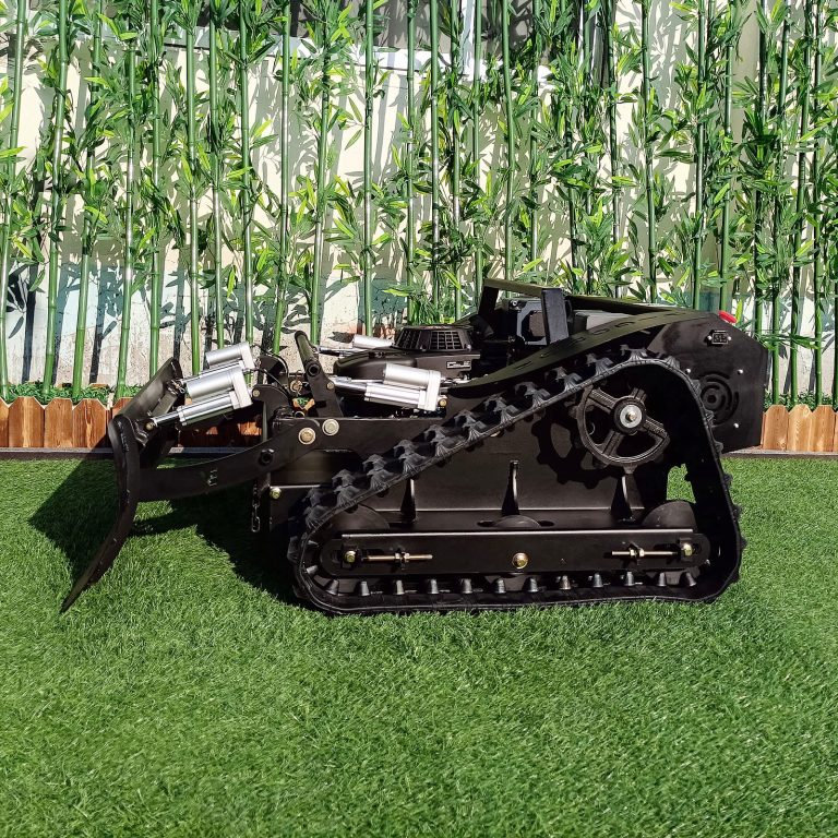 600mm cutting width self-powered dynamo brushless DC motor wireless weeding machine