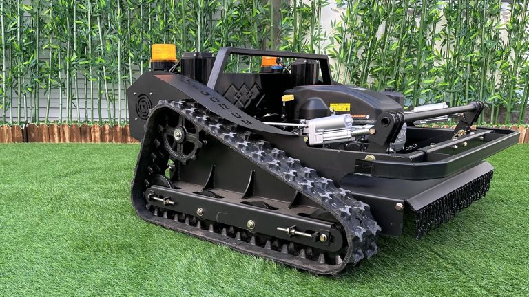cutting width 800mm remote controlled brush cutter weed eater best price for sale China manufacturer factory