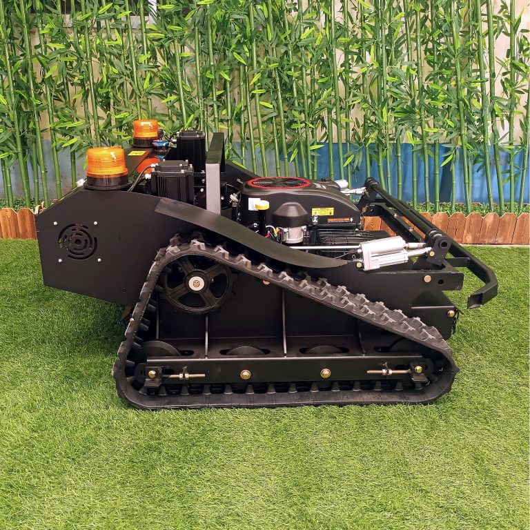 cutting width 800mm blade rotary self-powered dynamo remote operated weed cutter