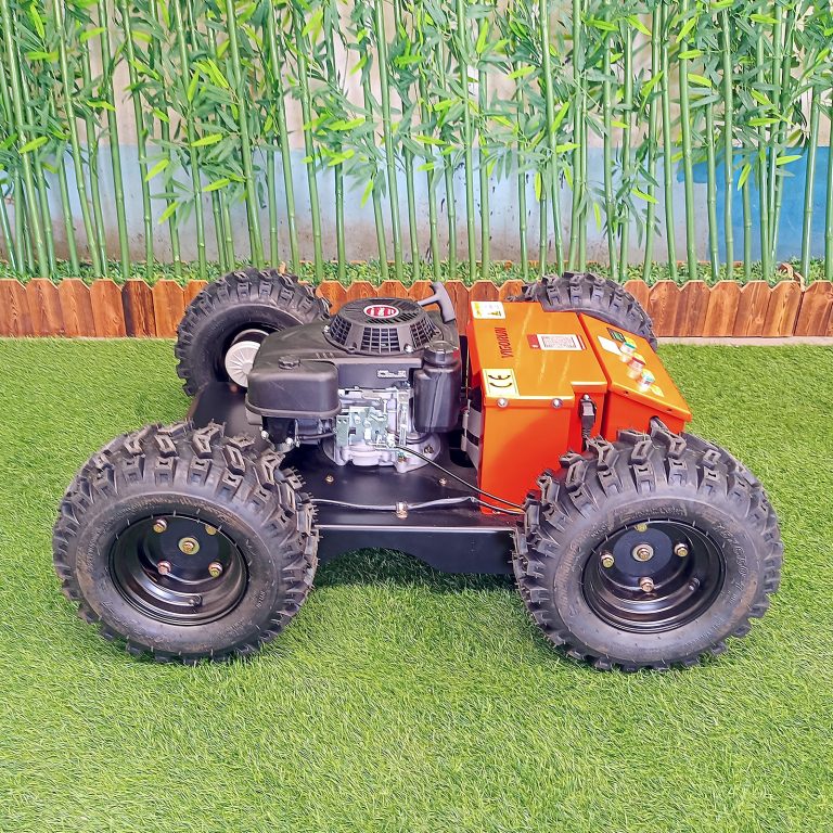 Affordable remotely controlled wheeled grass mower for sale with best price