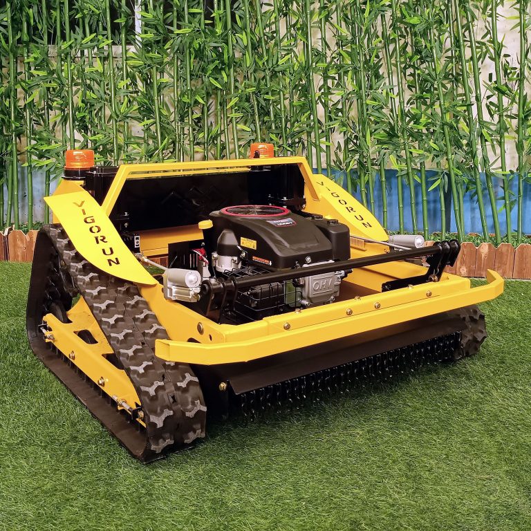 cutting width 800mm remote control distance 200m electric battery remote controlled brush mower