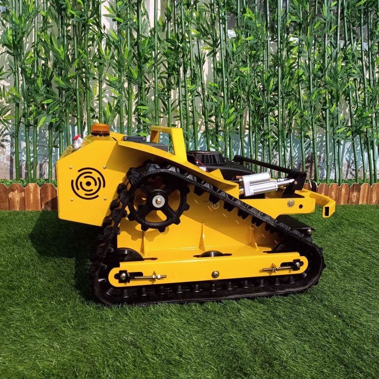 600mm cutting width self-powered dynamo low power consumption remote control bush trimmer