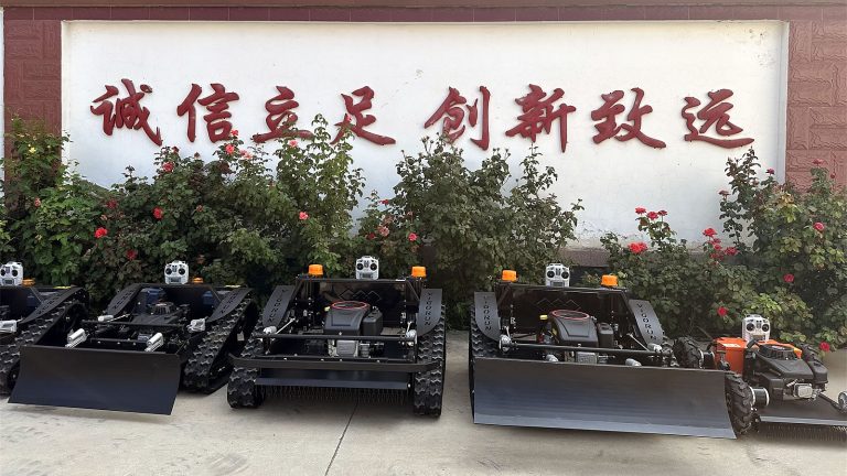 where to buy China remote controlled track bush mulcher