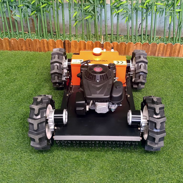 Affordable remote operated wheeled cutting grass machine for sale with best price