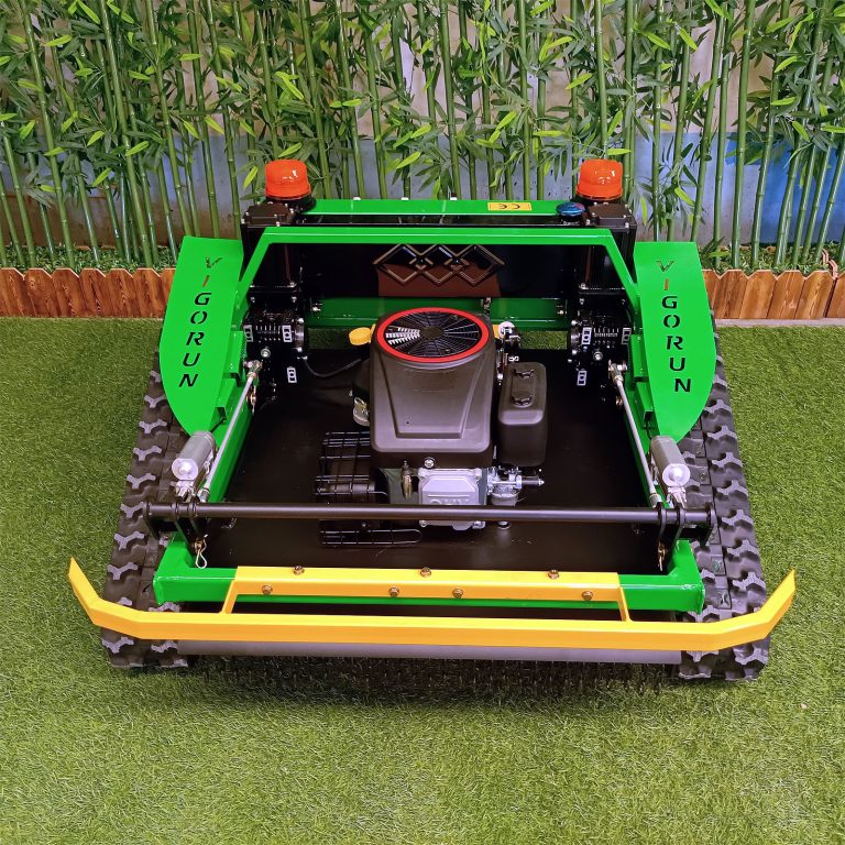 Vigorun VTLM800 remote operated track-mounted mowing machine for sale made by Vigorun Tech