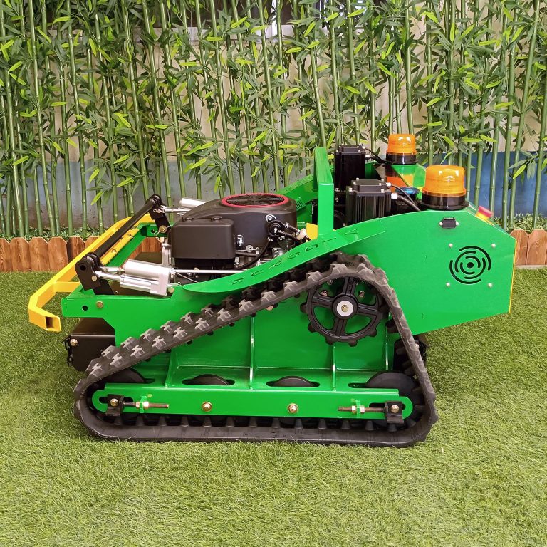 800mm cut travel speed 0~6Km/h cutting height 1-18 cm adjustable wireless industrial remote control lawn mower