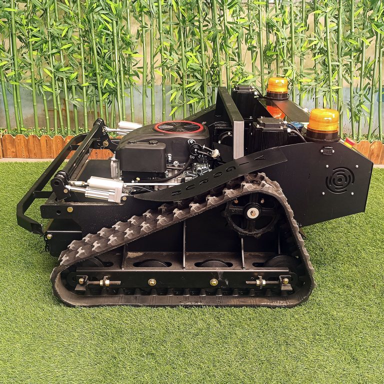 Vigorun VTLM800 wireless track-mounted tank lawn mower for sale made by Vigorun Tech