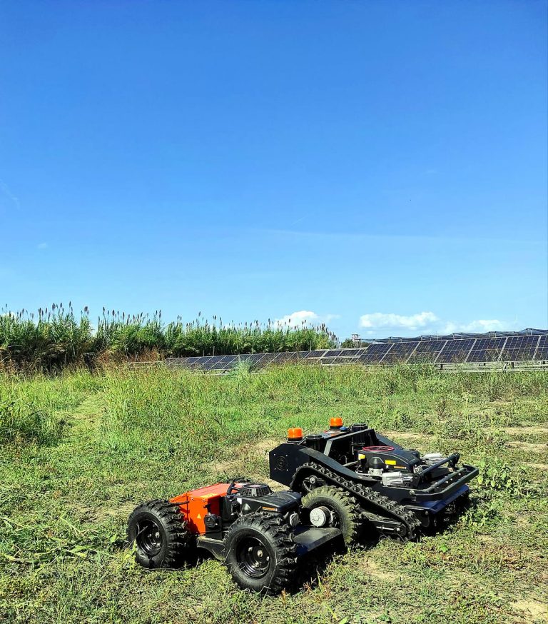 remote operated wheel brush cutter for sale