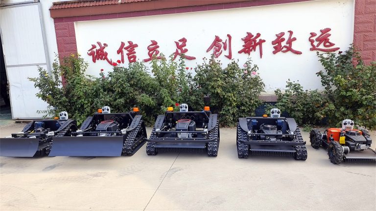 Top 3 tracked remote control cutting grass machine manufacturers in China