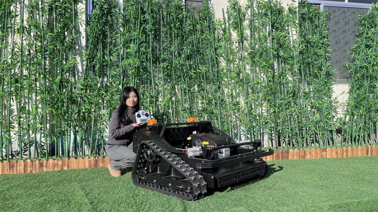 remote operated caterpillar brush cutter for sale