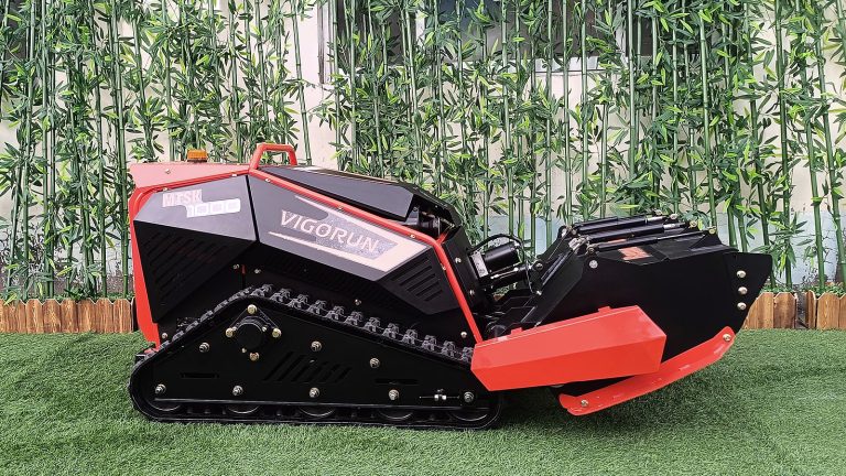 Vigorun brand RC flail mulcher made by Vigorun Tech