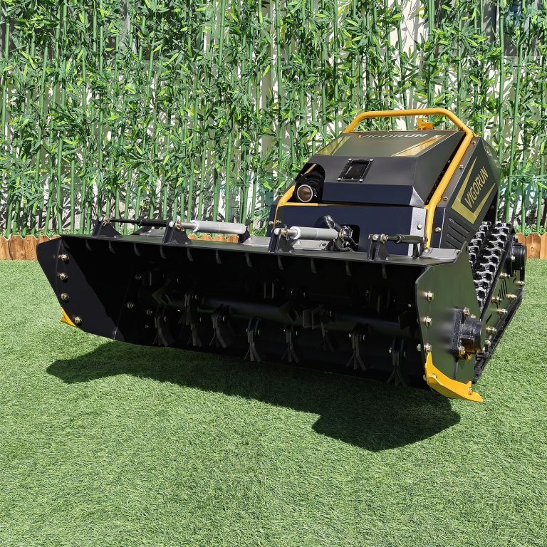 Affordable radio controlled tracked brush cutter for sale with best price
