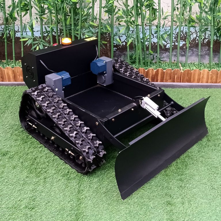 cordless track lawn mower robot made in China