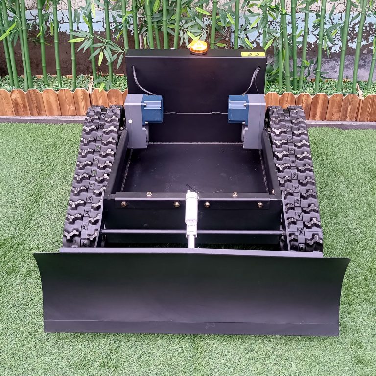 best price remote operated caterpillar cutting grass machine made in China