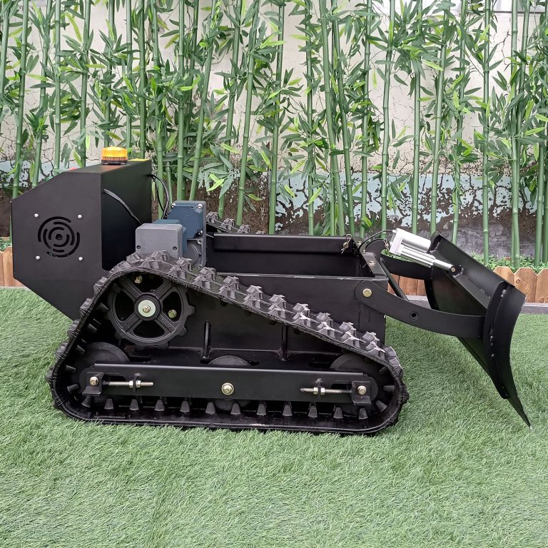 cordless rubber track flail mower for sale