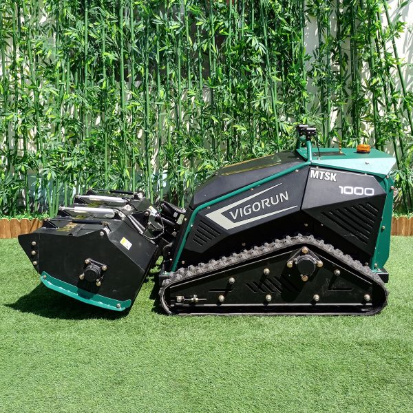 Green Remote Control Flail Mulcher With LED Light (MTSK1000) - Image 4