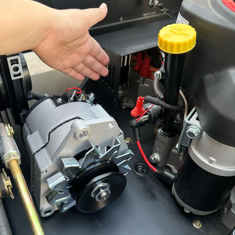 cordless rubber track mowing robot for sale