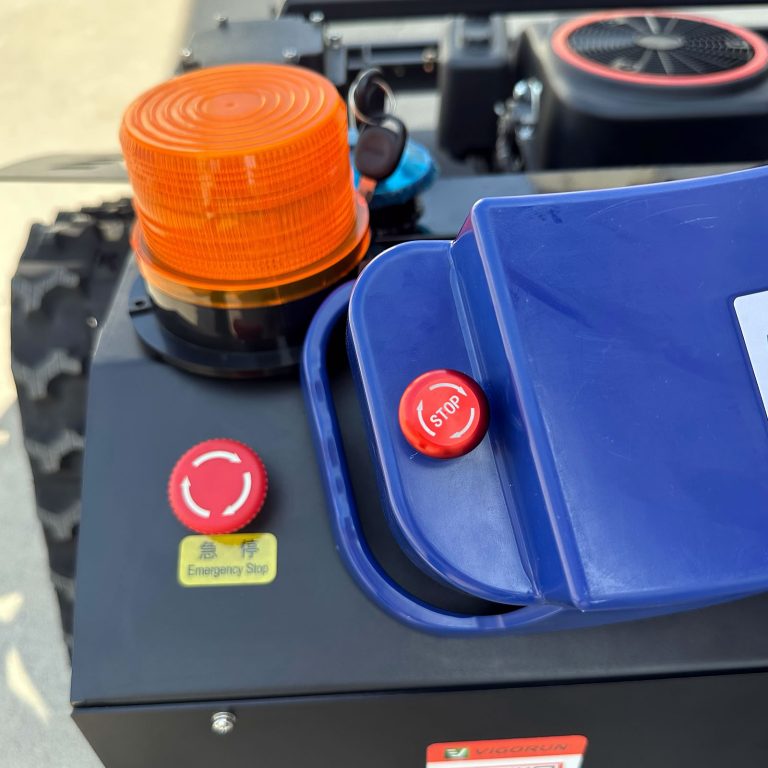 Top 3 track remote control brush mower manufacturers in China