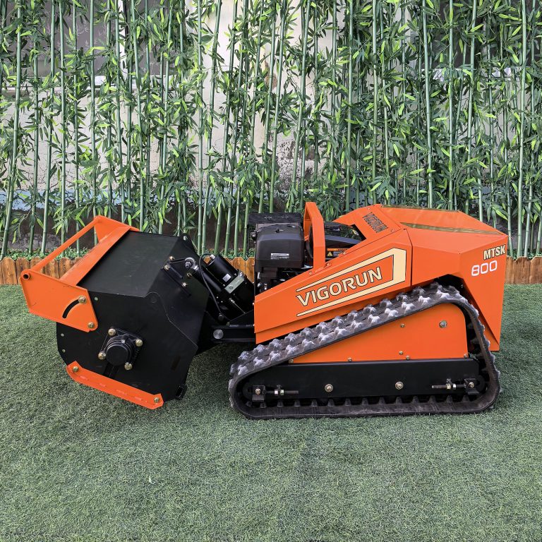 China remote control flail mulcher best price