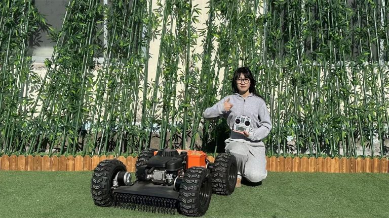 RC four wheel drive brush cutter for sale