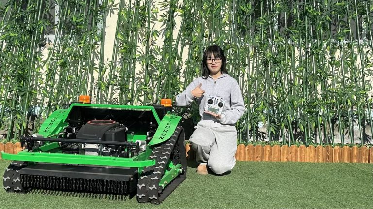 remote controlled caterpillar brush cutter for sale
